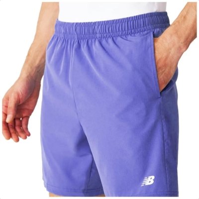 Bermuda New Balance Sport Essentials Run Masculino Roxo