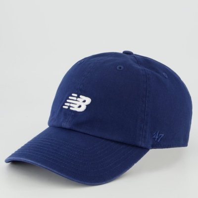Boné New Balance 6-Panel Core Azul Escuro
