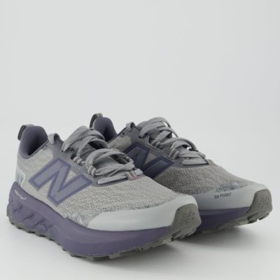 Tênis New Balance Fresh Foam Garoe V2 Cinza e Roxo