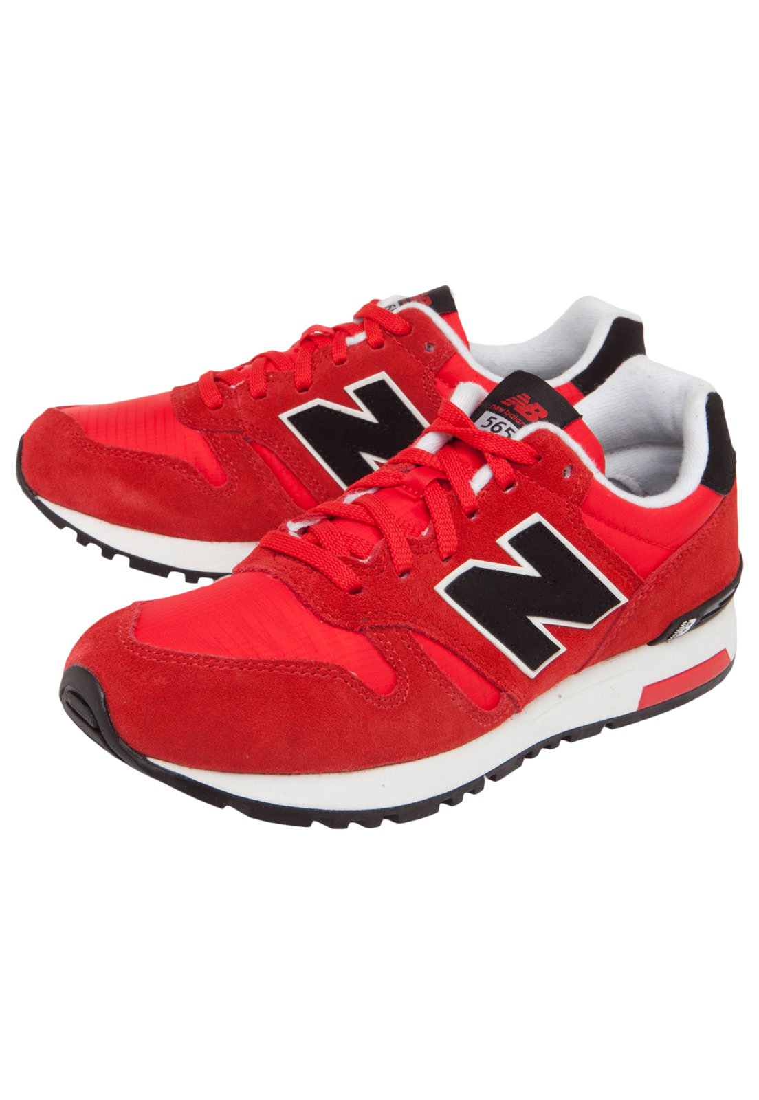 Tenis new balance outlet preto e vermelho