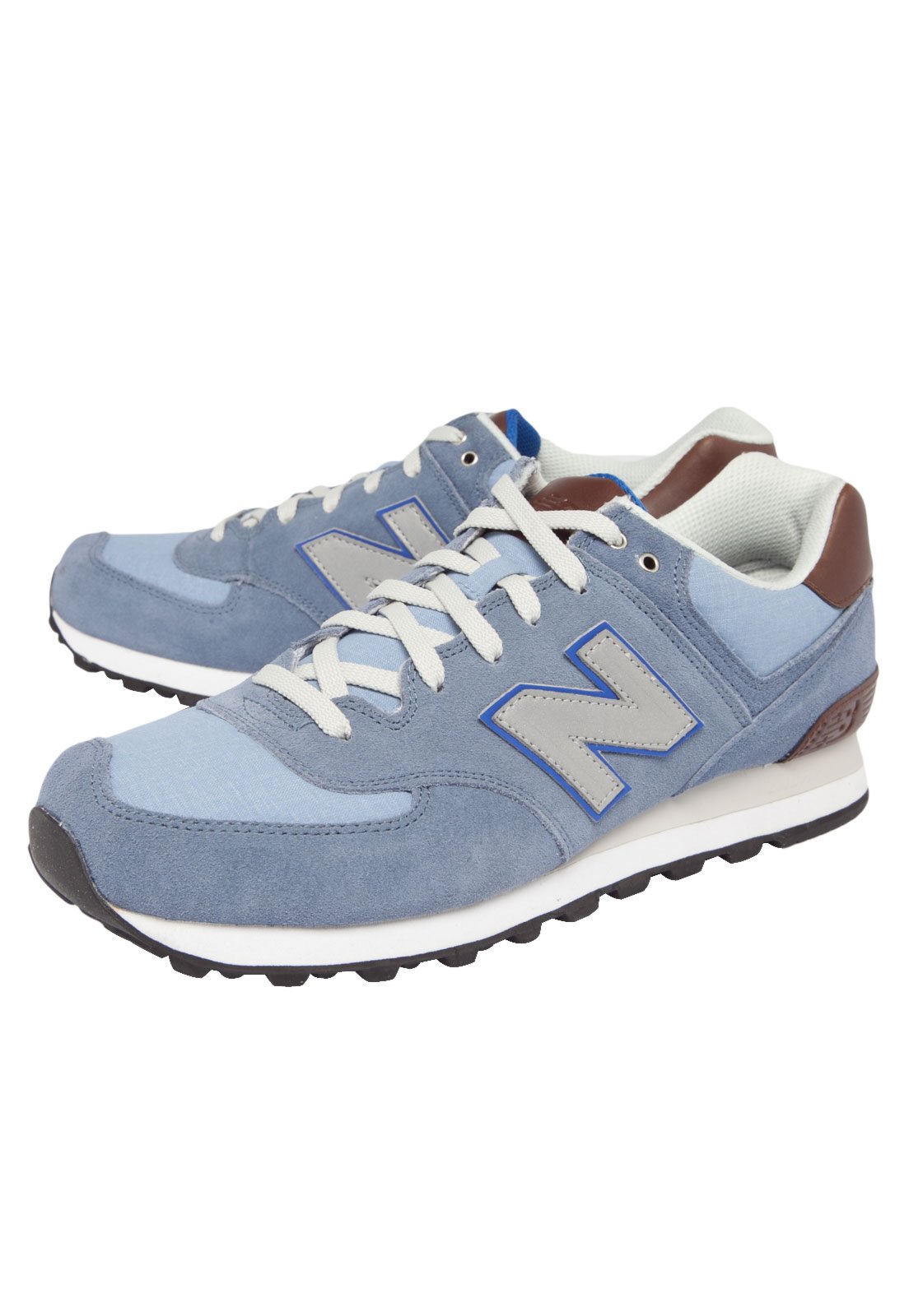 new balance 574 chambray