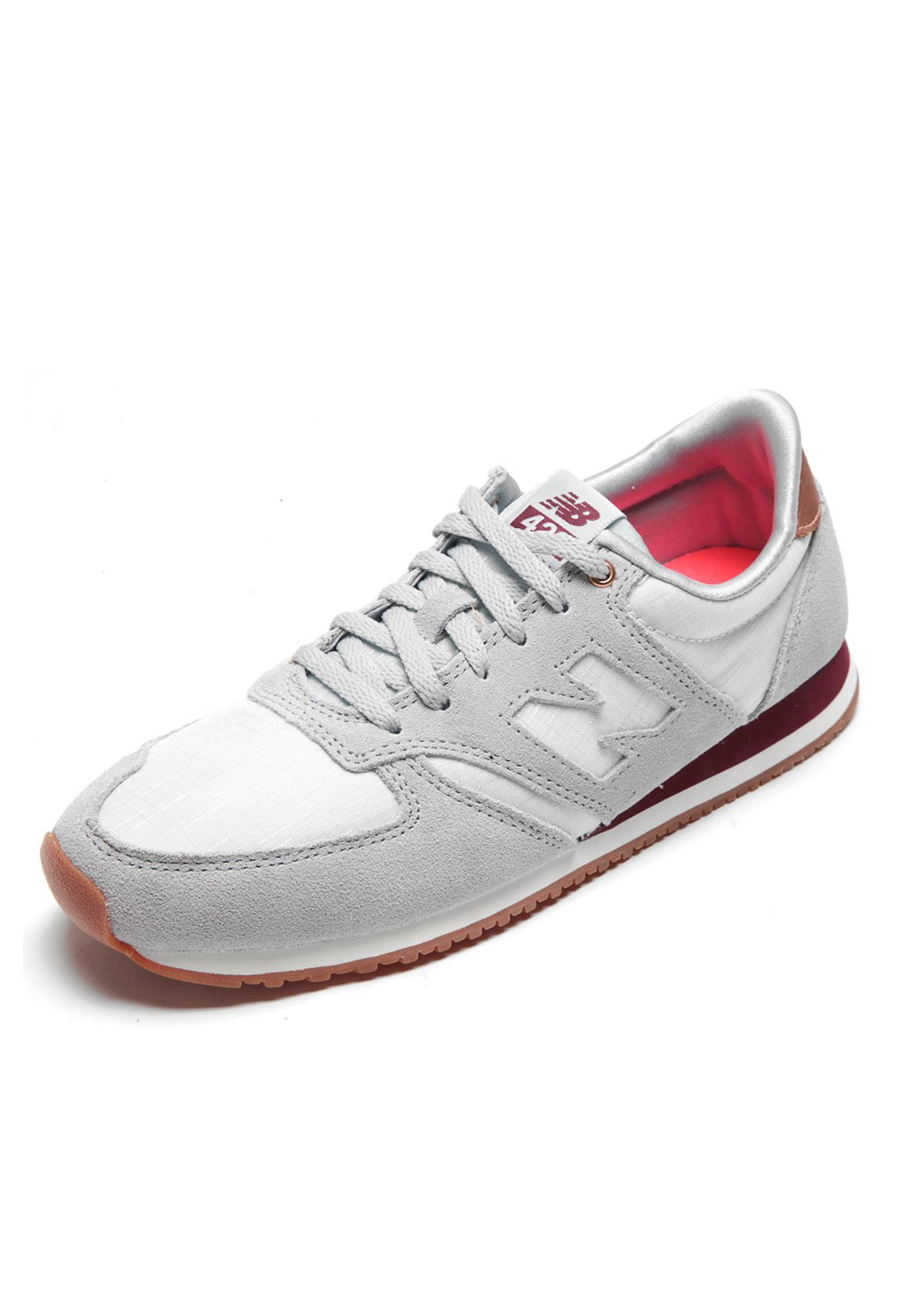 Tenis new balance 420 hot sale couro