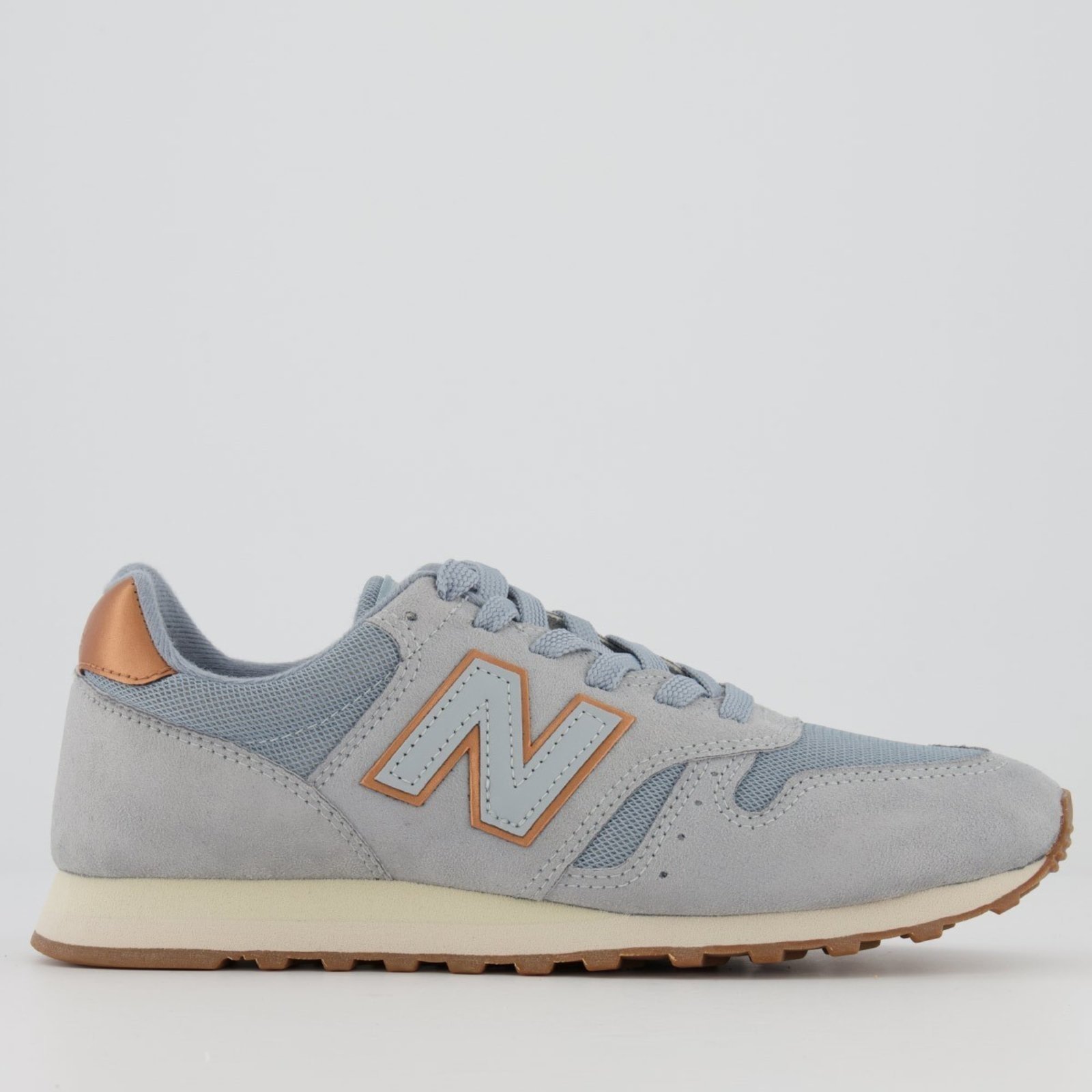 New balance 373 hot sale branco e azul