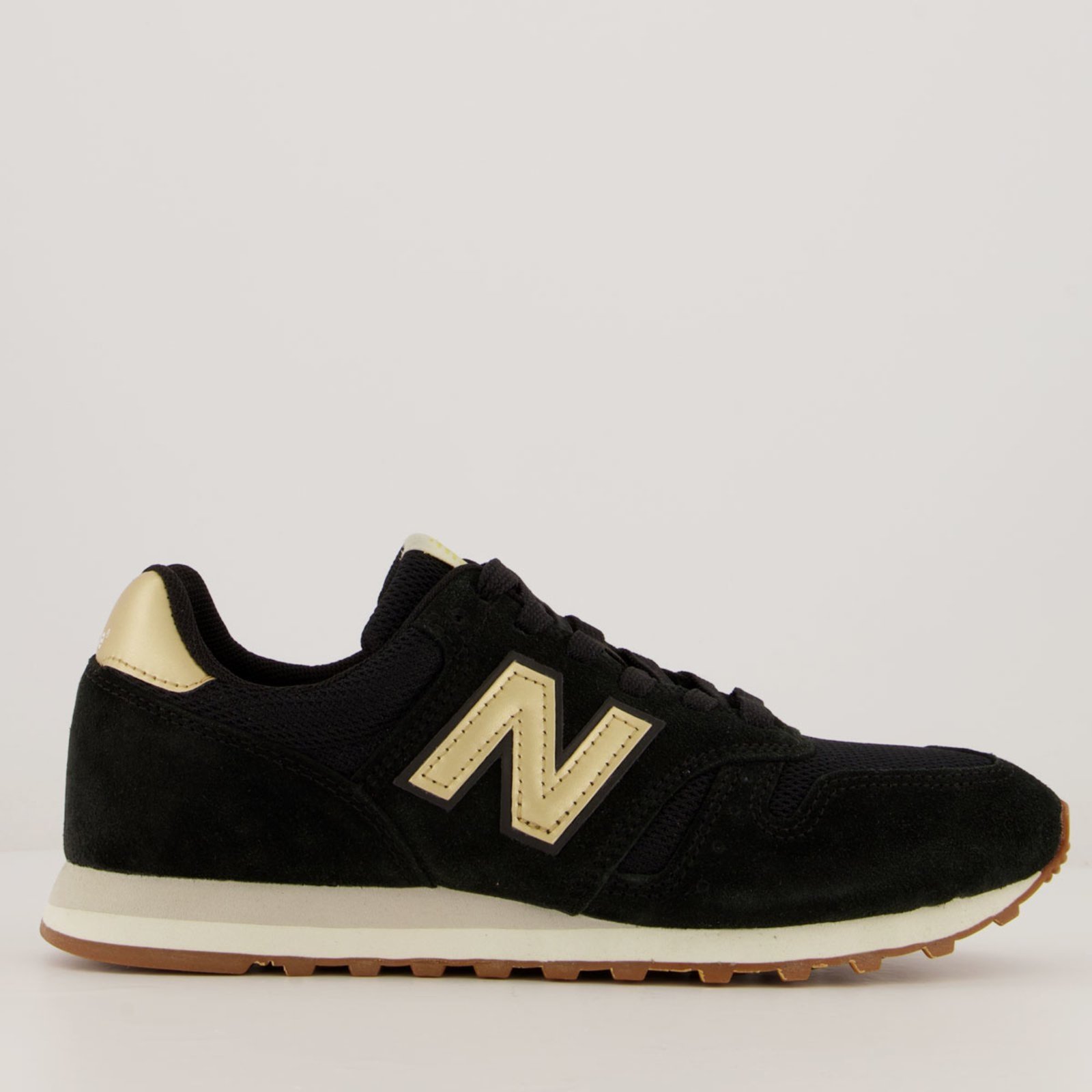 New balance 577 2024 preto e dourado