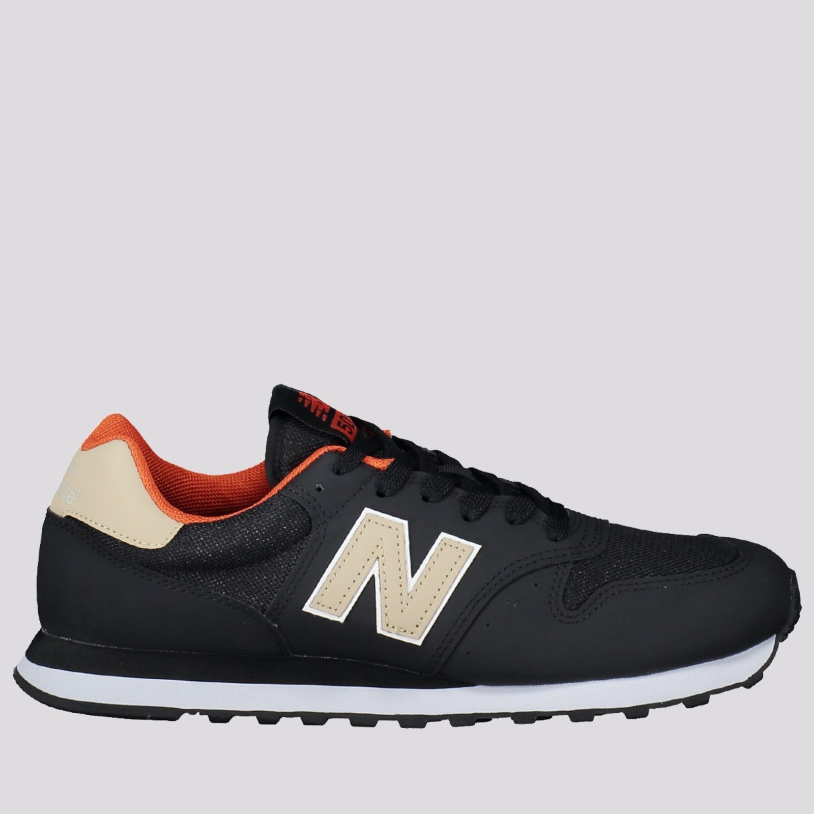 New balance hot sale preto e laranja