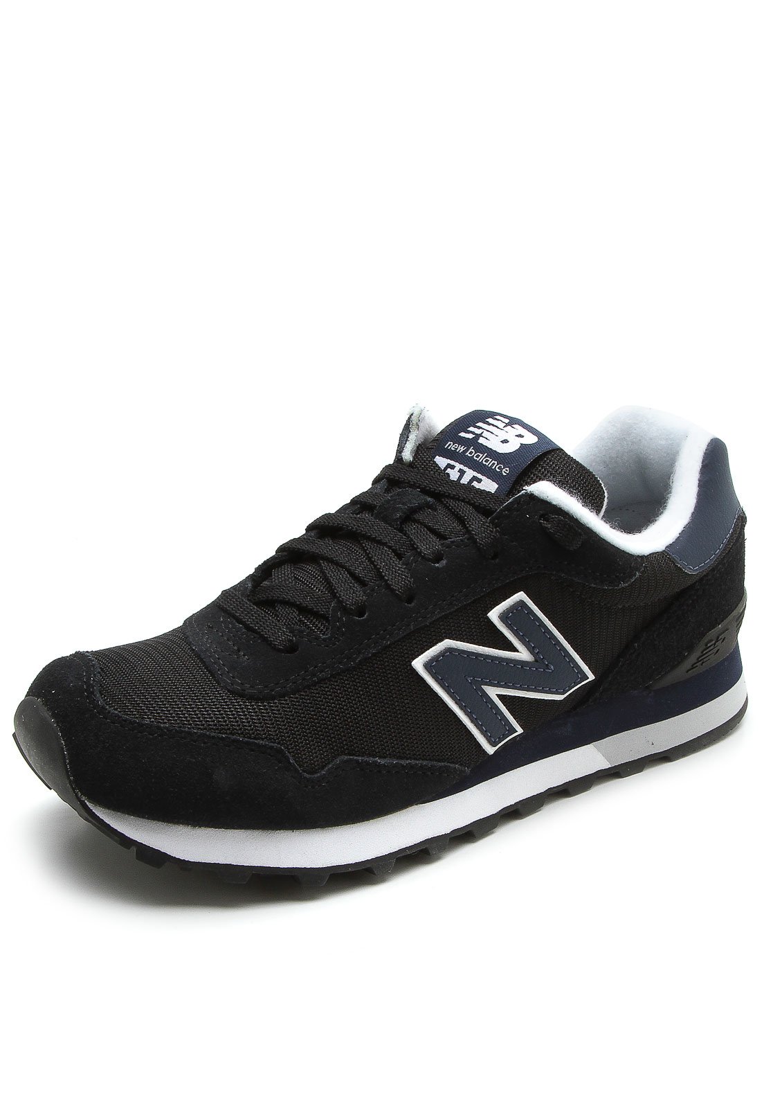 Tênis new balance hot sale 515 couro preto