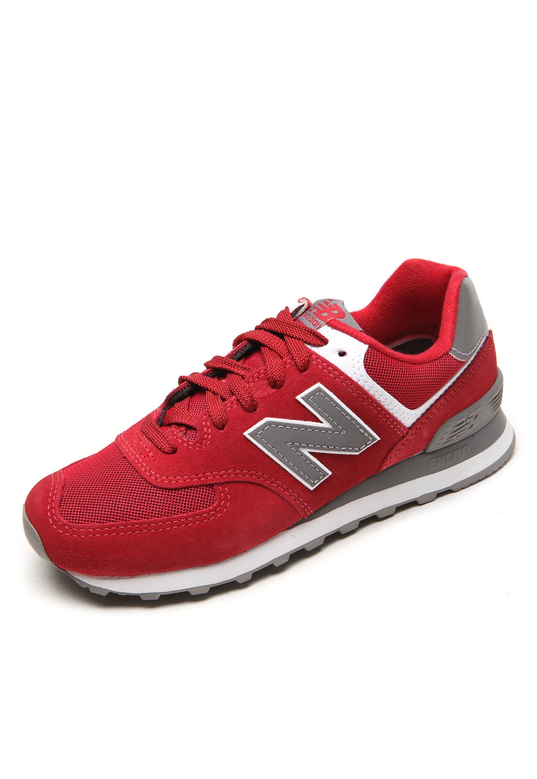 Tenis vermelho sales new balance