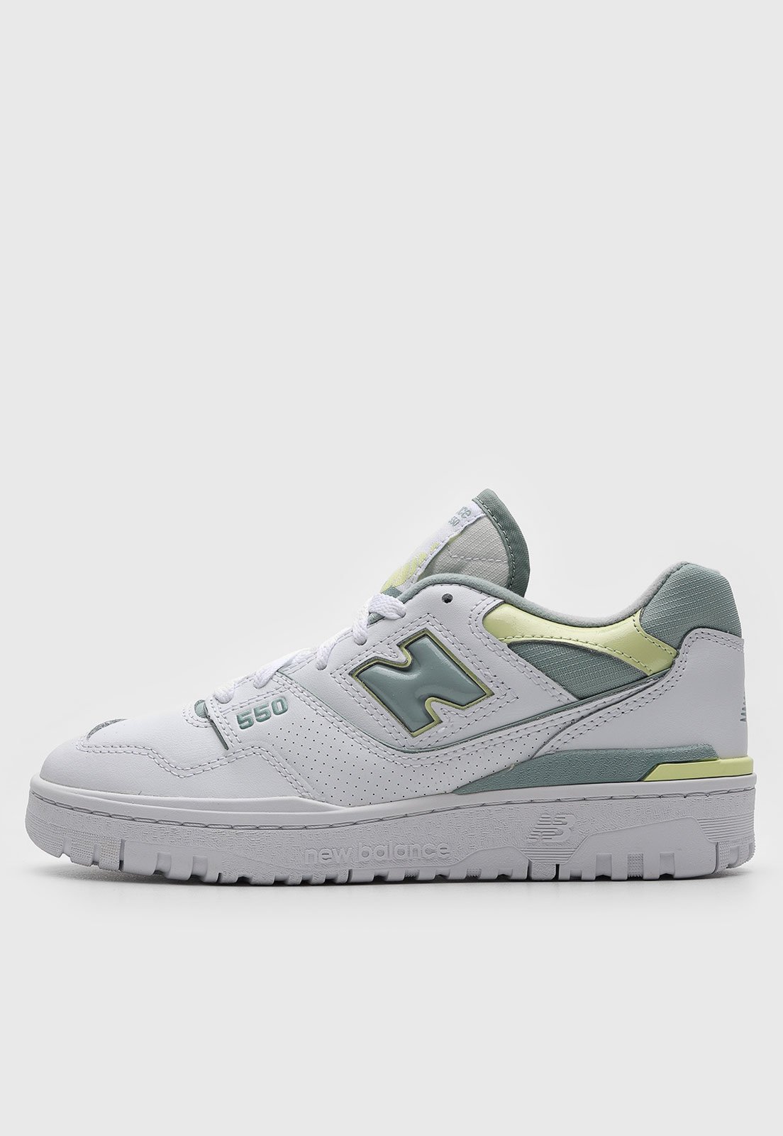 Tênis New Balance Couro 550 Branco