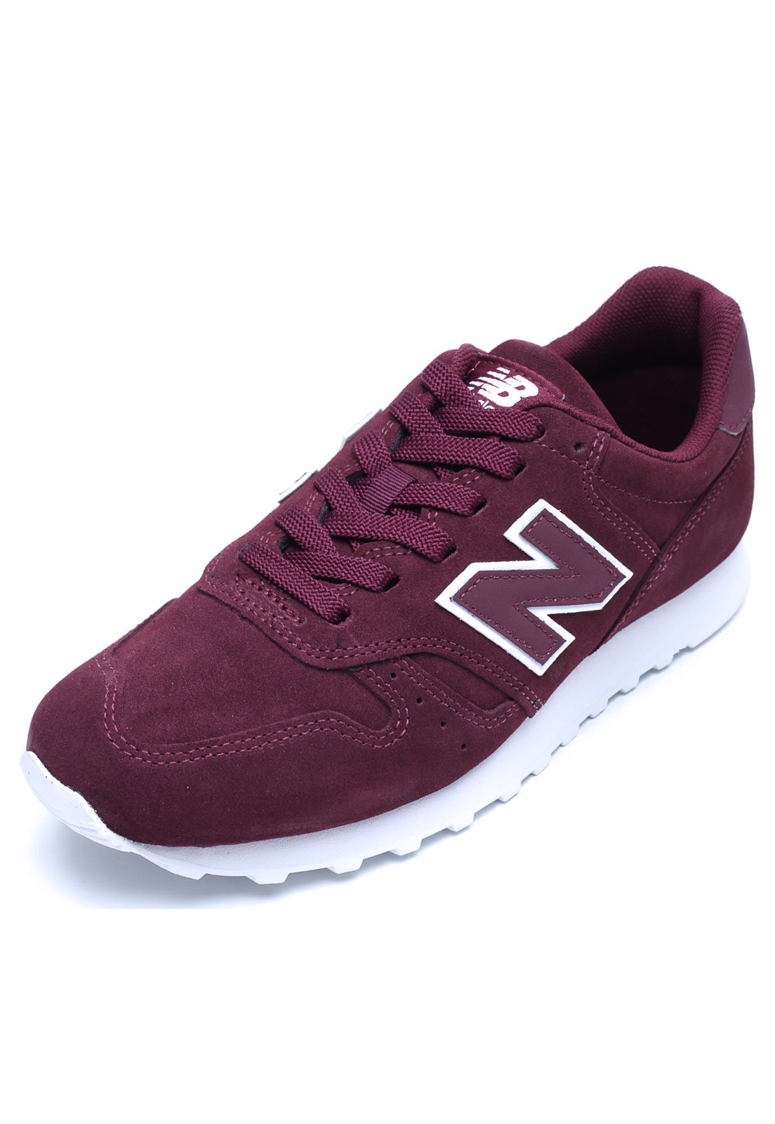 Tenis new hot sale balance vinho feminino