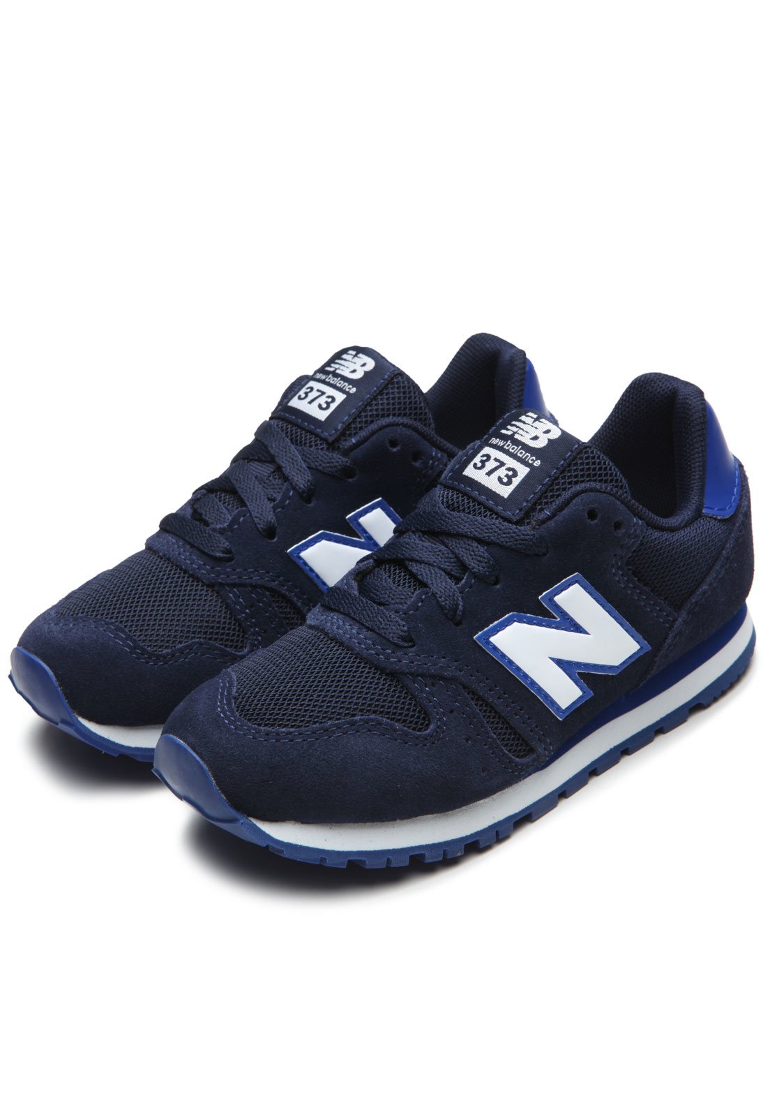 Tenis Casual Tenis New Balance Menina K374 Azul Marinho Compre Agora Dafiti Brasil