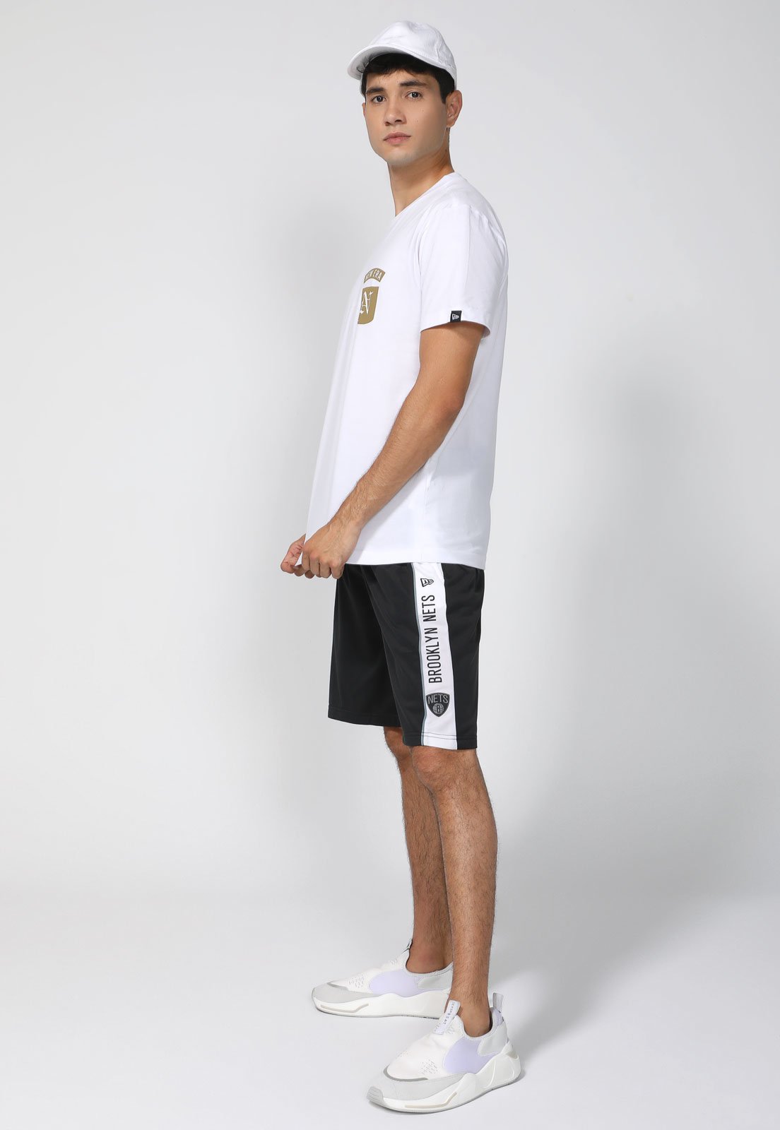 SHORT BASQUETE NBA BROOKLYN NETS NIKE MASCULINA