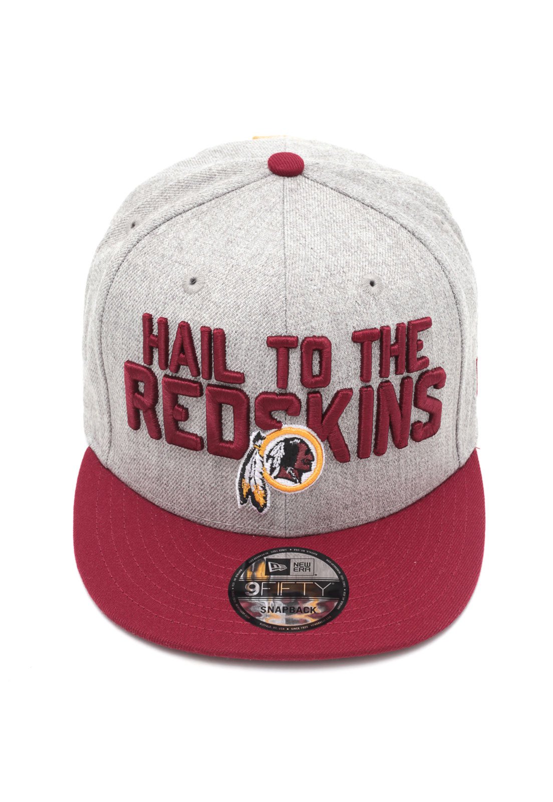 BONÉ NEW ERA 950 WASHINGTON REDSKINS ABA RETA SNAPBACK VINHO