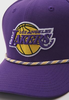 Boné New Era Rope Los Angeles Lakers Roxo