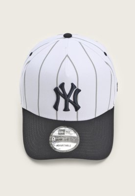 Bon Aberto New Era Aba Curva New York Yankees Mlb Branco Compre Agora Dafiti Brasil