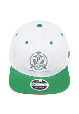 Boné New Era Snapback Palmeiras Branco/Verde é boa?