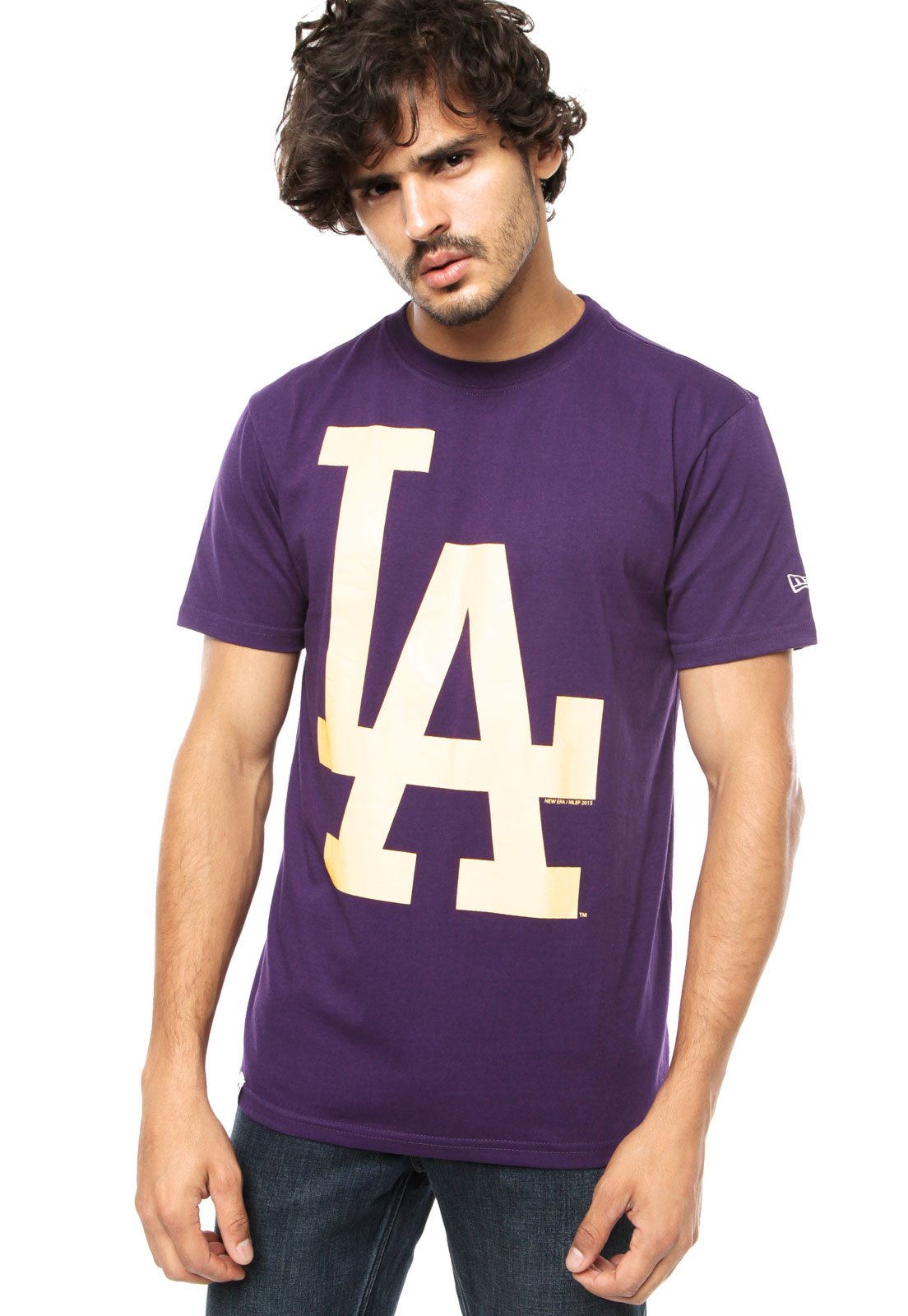 Camiseta Regata New Era Mlb Los Angeles Dodgers Camiseta New Era Mlb Color Dodgers 10 Roxa Compre Agora Kanui Brasil