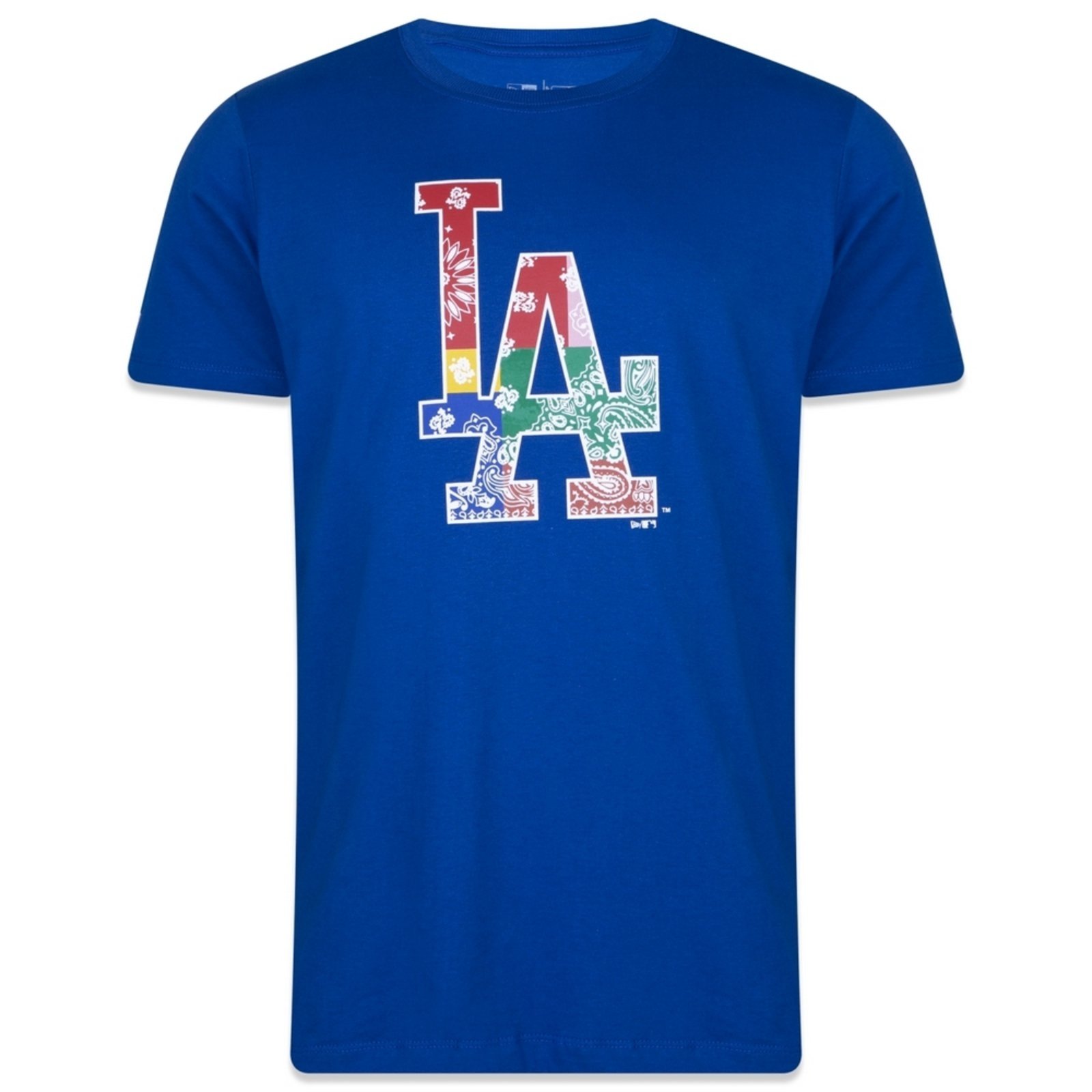 Camiseta New Era Regular Los Angeles Dodgers Royal