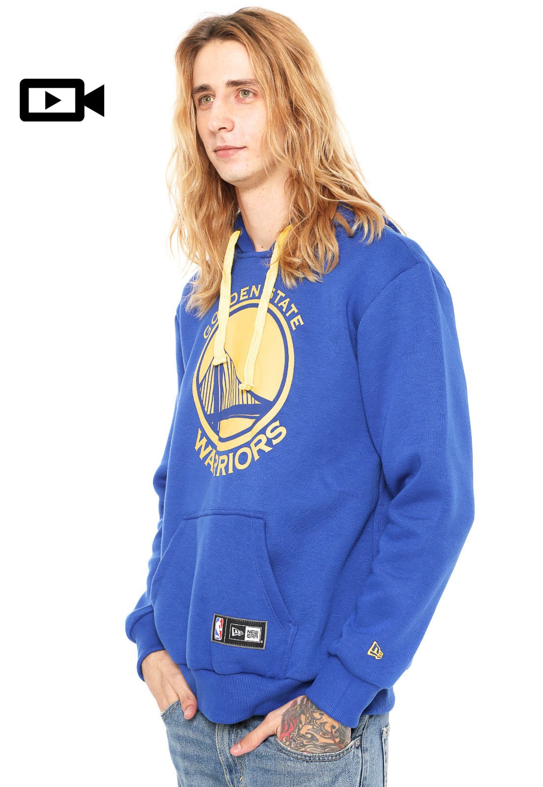 golden state warriors moletom com capuz women's