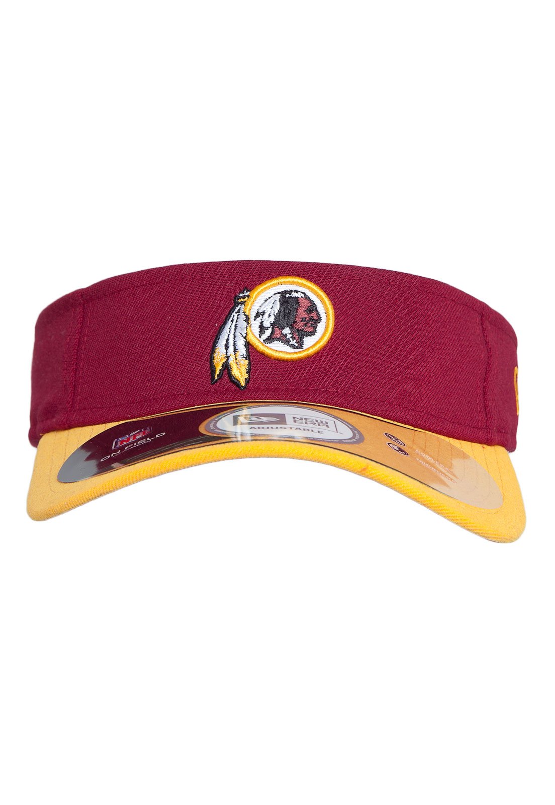 Boné New Era NFL Washington Redskins 940 Vermelho e Amarelo