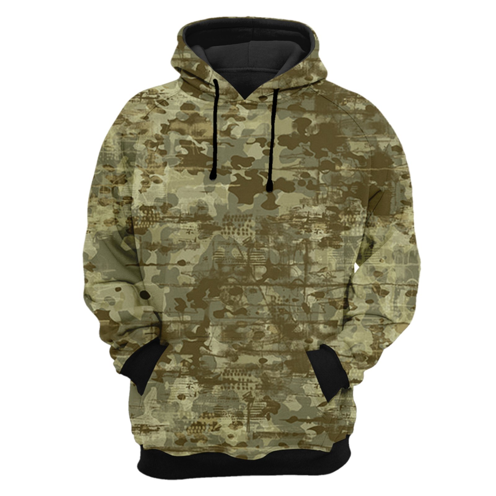 waterfowl camo moletom com capuz