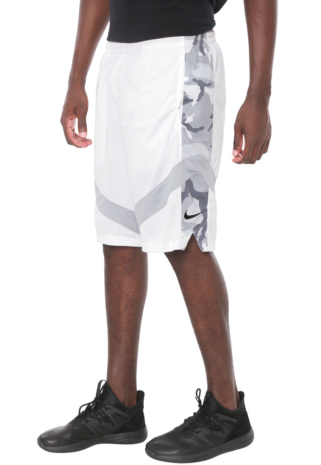 bermuda nike dry courtlines masculina