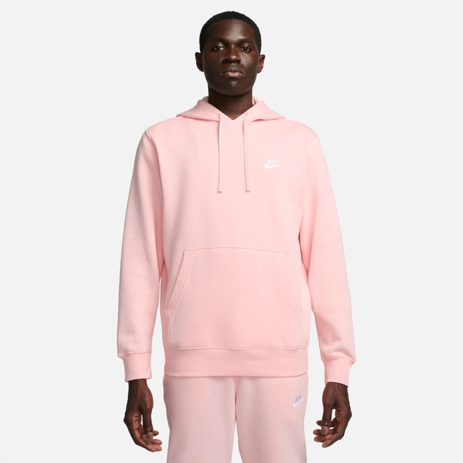 Nike sportswear hotsell hoodie pink