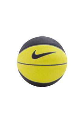 Bola de Basquete Nike Swoosh Mini Preta e Cinza - Tamanho 3