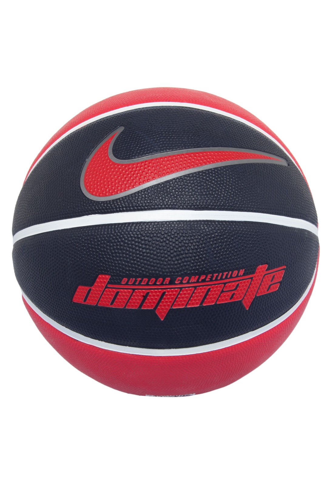 Bola de Basquete Nike Dominate 8P Tamanho 7 - Preta com Vermelha em  Promoção no Oferta Esperta
