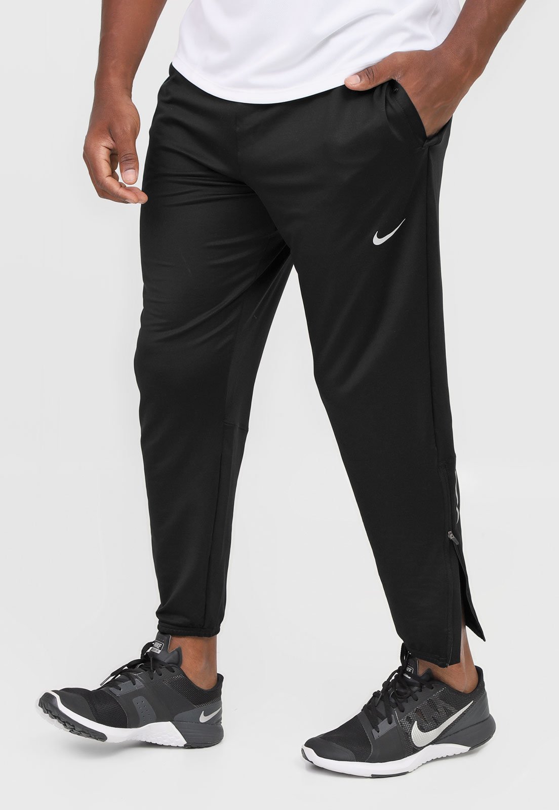 Calça Nike Skinny W NK ESSNTL 7_8 Preta - Compre Agora