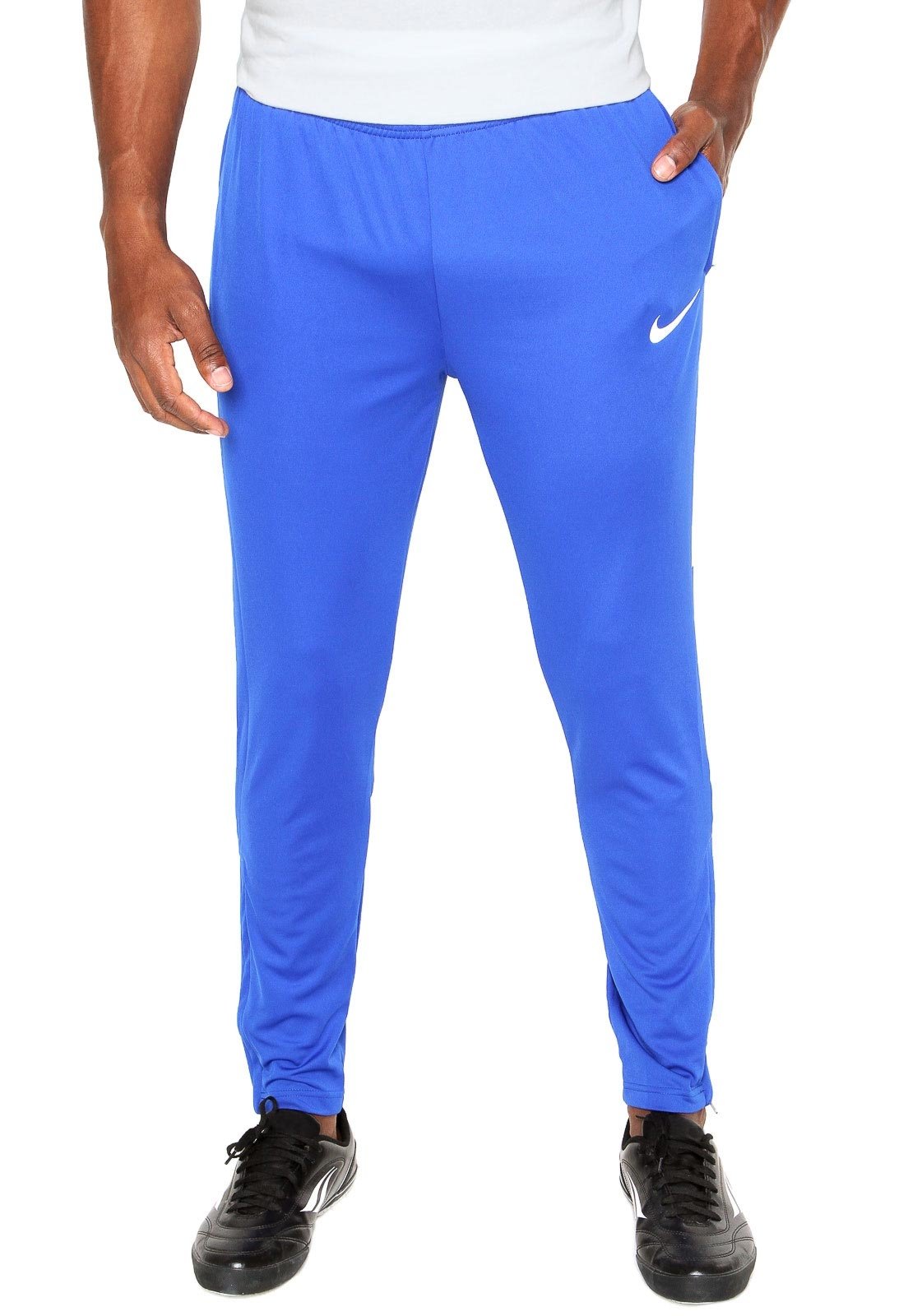 Calça Nike Reta M Nk Pant Epic Knit Azul Marinho - Compre Agora