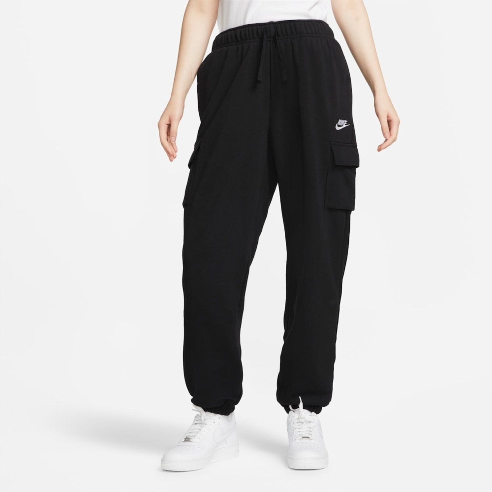 Calça Nike Sportswear Club Fleece Cargo Feminina