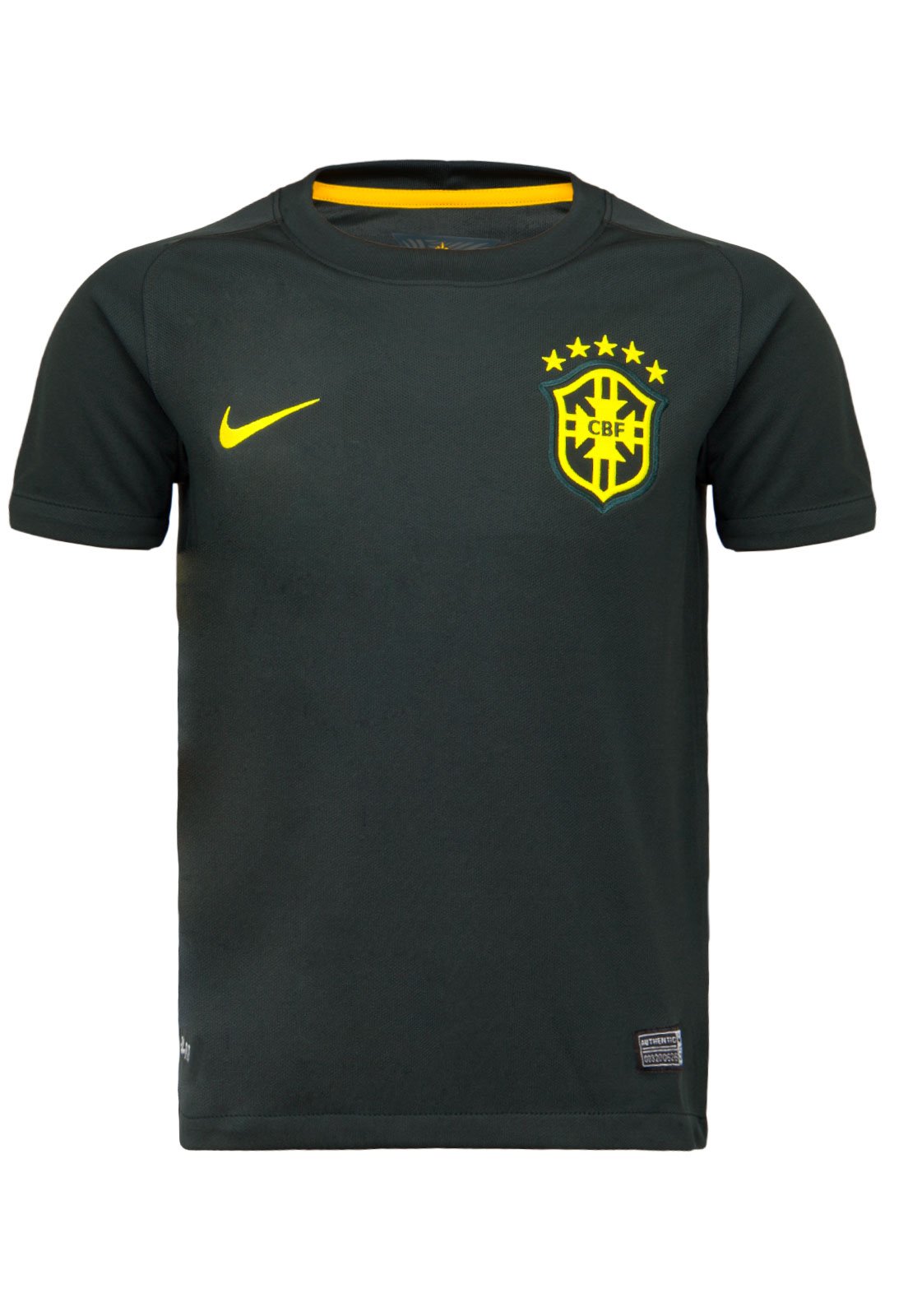 Camisa Nike CBF Brasil Infantil SS 3RD Stadium Torcedor Verde - Compre  Agora