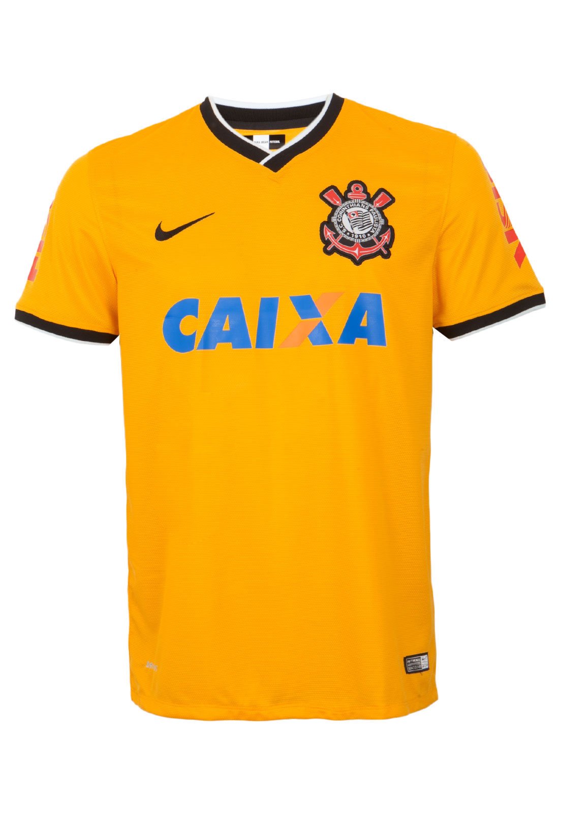 Camisa Nike Corinthians Torcedor SS 3RD Amarela - Compre Agora 