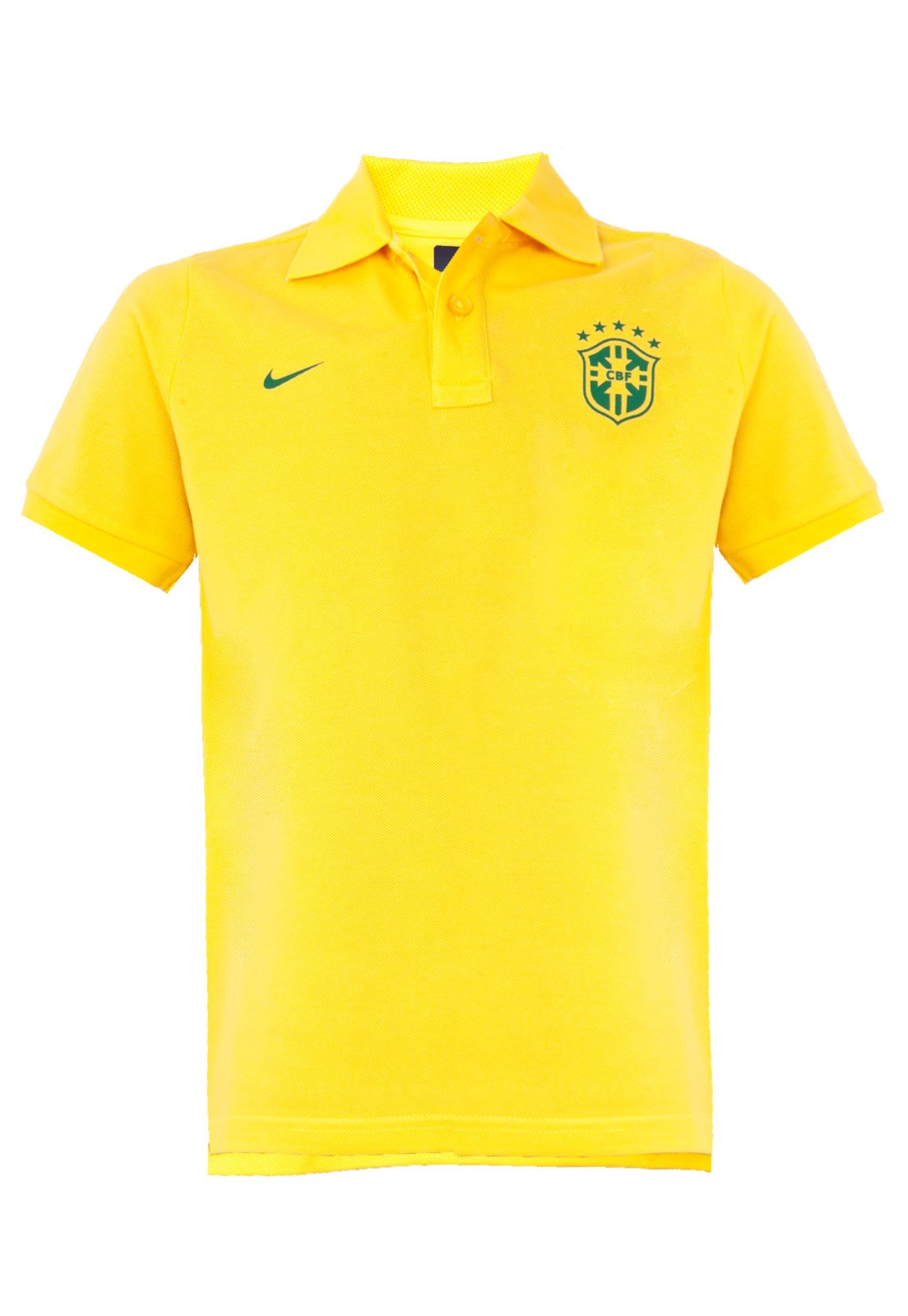 Camisa Polo Brasil 2021 Nike Amarela