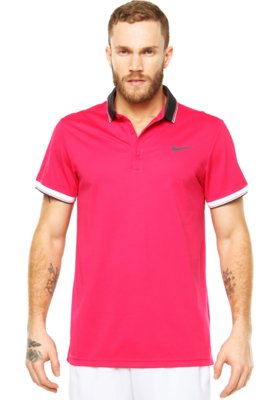 trompeta Permuta Pepino Camisa Polo Nike Court Rosa - Compre Agora | Dafiti Brasil
