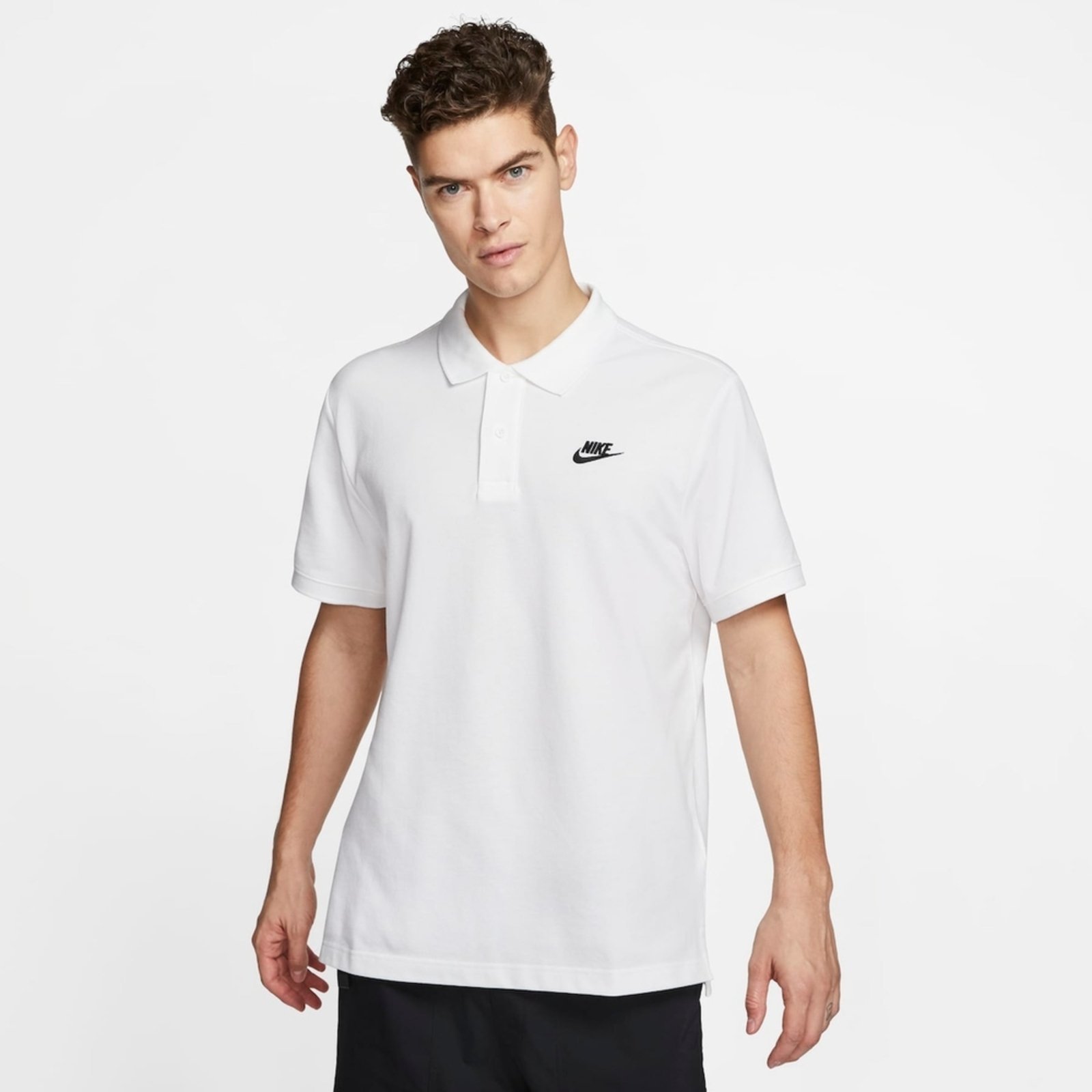 Camisa Polo Nike Sportswear Branco - Compre Agora