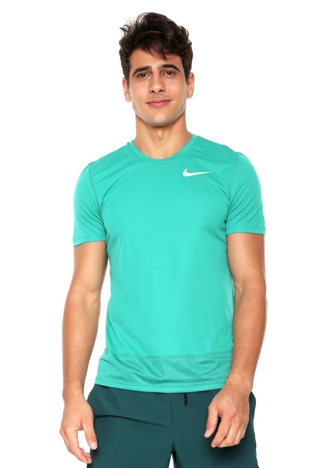 Camiseta Nike Rapid SS Verde - Compre Agora | Brasil