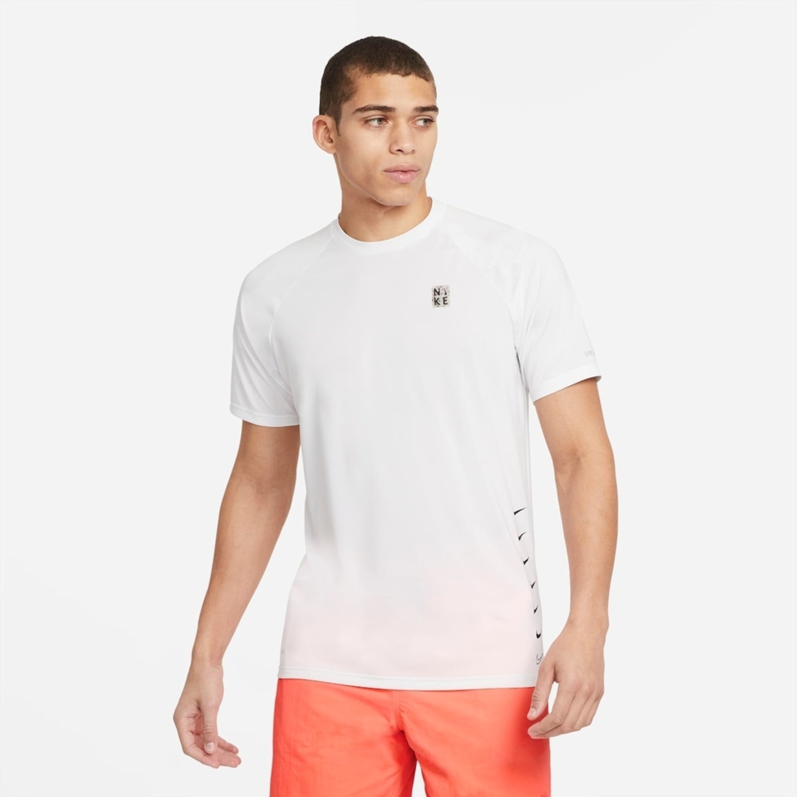 Camiseta Regata Nike Hydroguard Proteçao Uv 40 Masculina - Branco