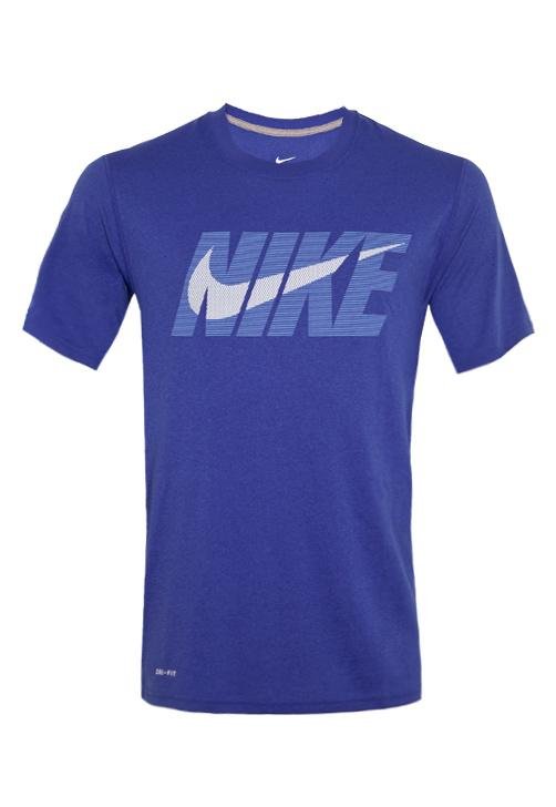 blusa azul nike