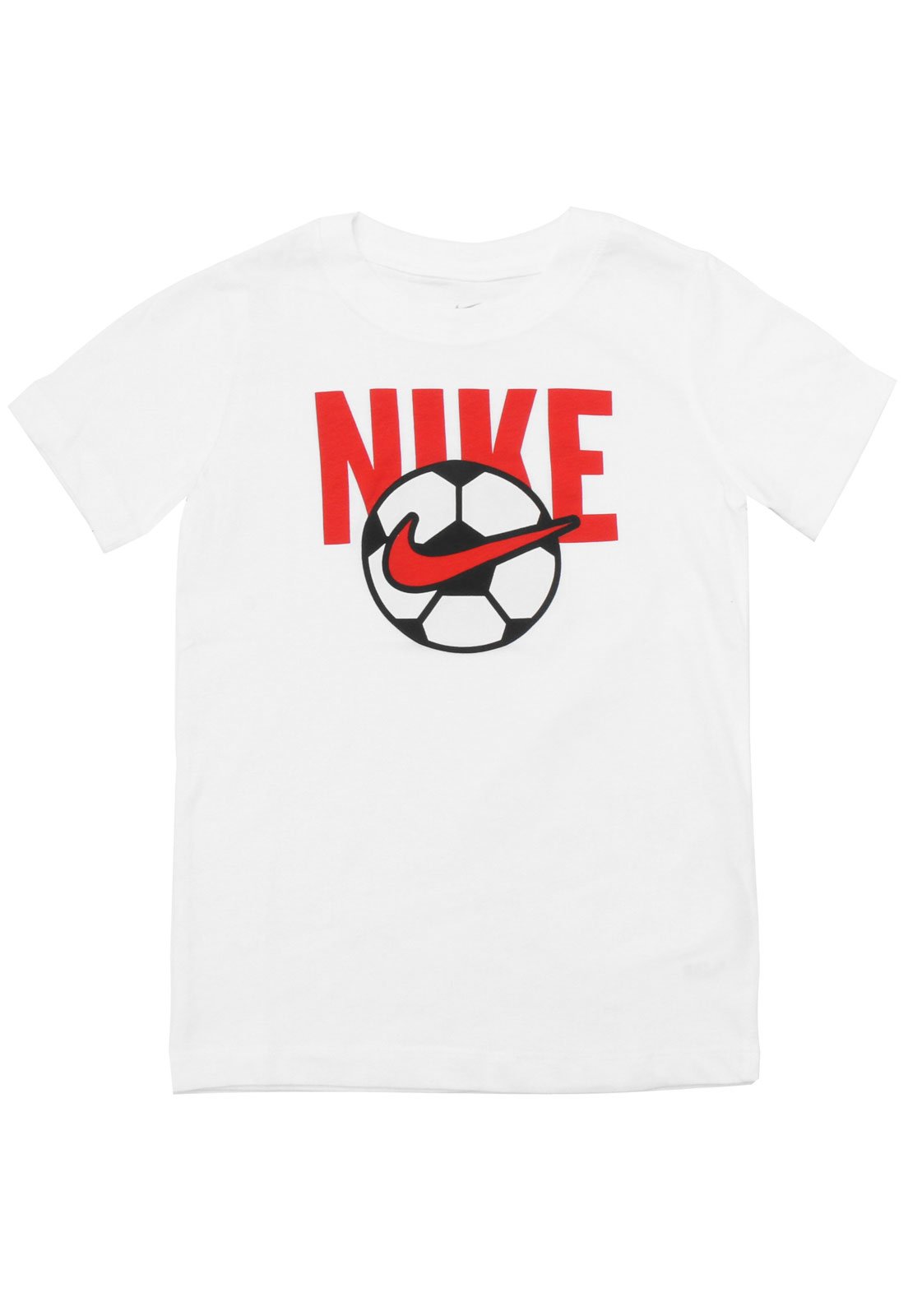 Camiseta Nike Menino Liso Branca - Compre Agora