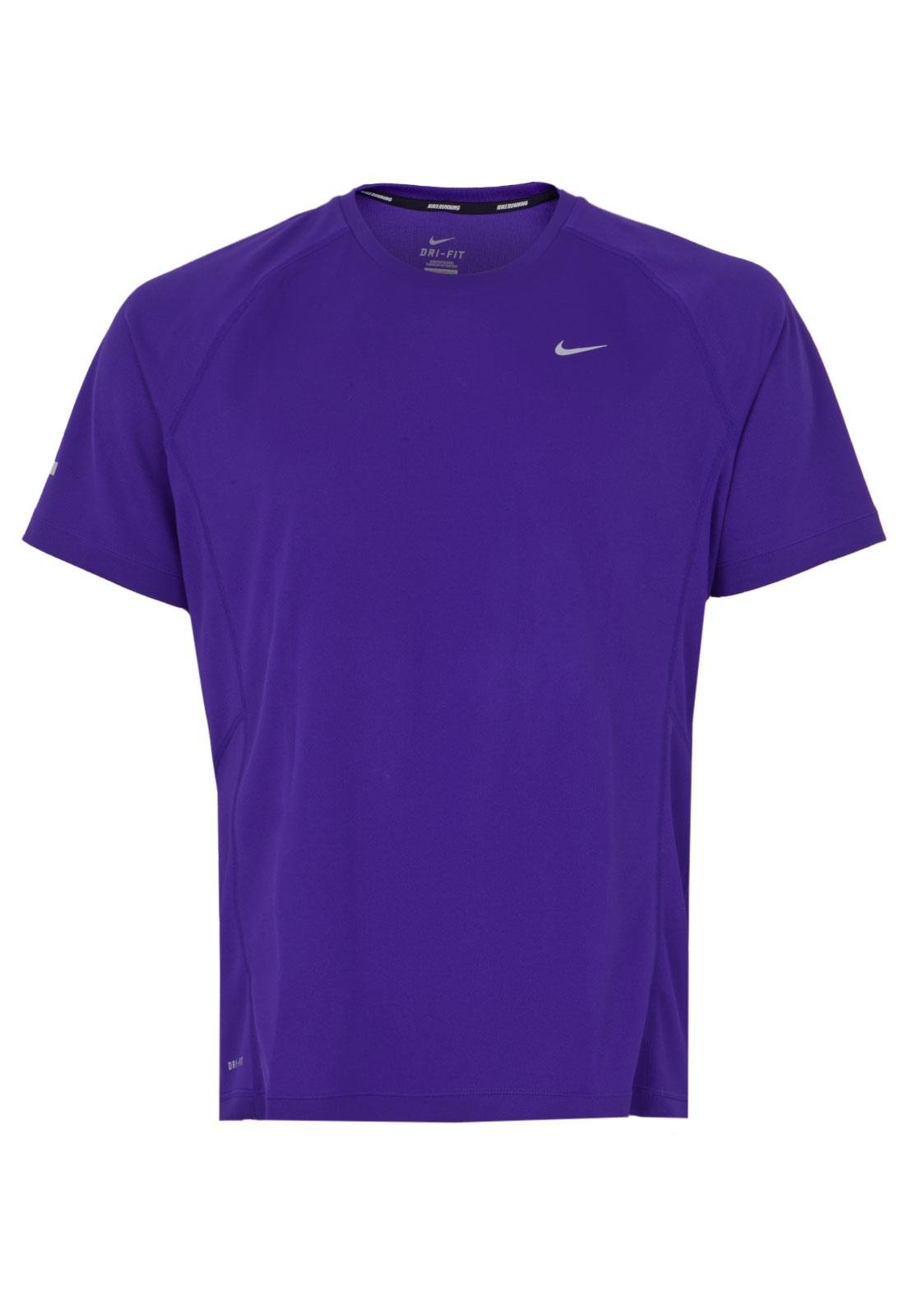 Least today ebb tide Camiseta Nike Miler Uv Roxa - Compre Agora | Dafiti Brasil