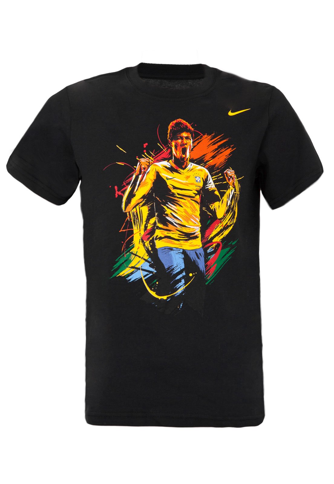 Camiseta Nike Neymar Infantil Preta Agora | Kanui Brasil