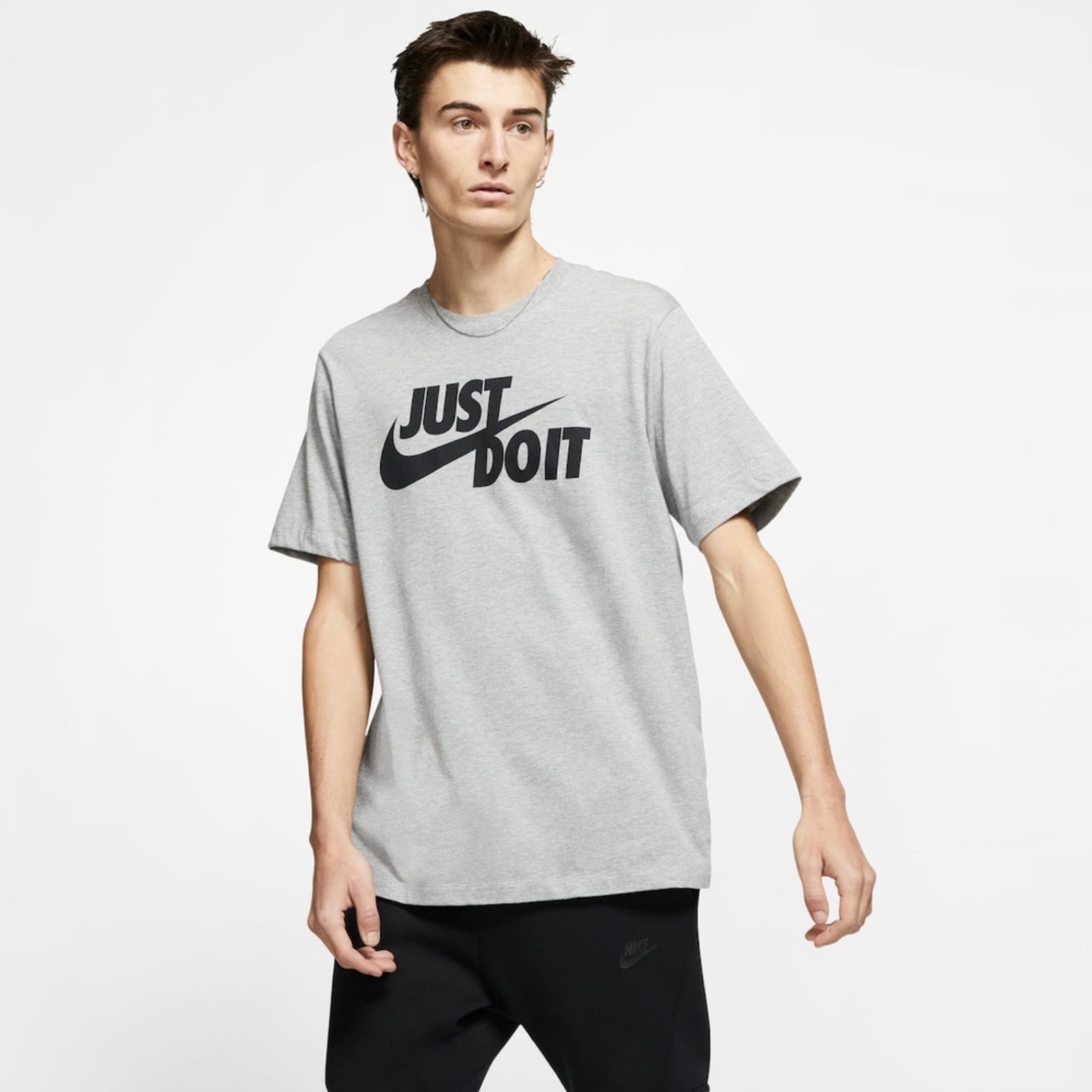 camiseta nike preta just do it masculina