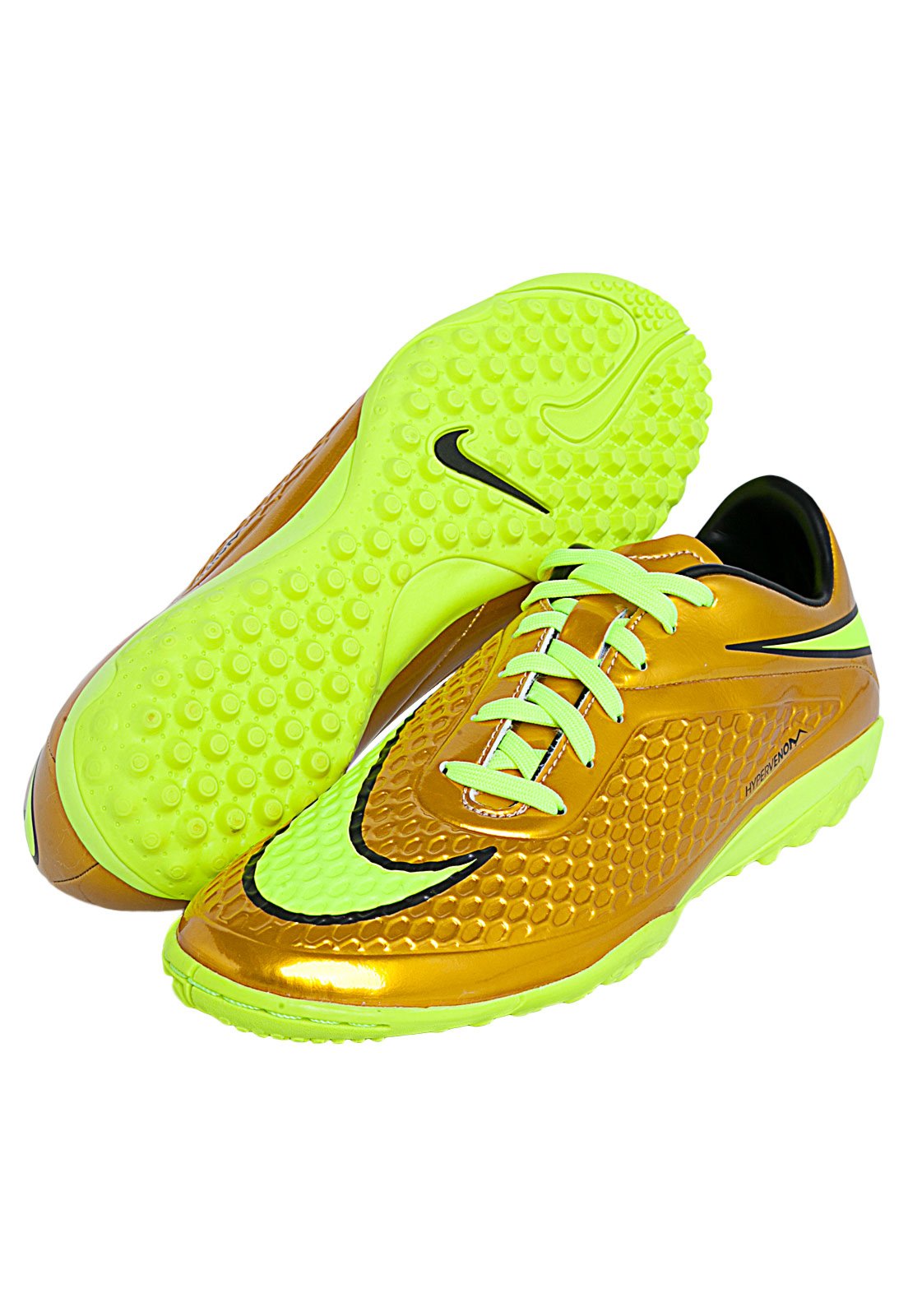 Nike Kids HypervenomX Phelon III Dynamic Fit IC Soccer Shoe (Little