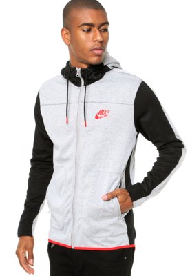 jaqueta nike sportswear av15 fleece masculino