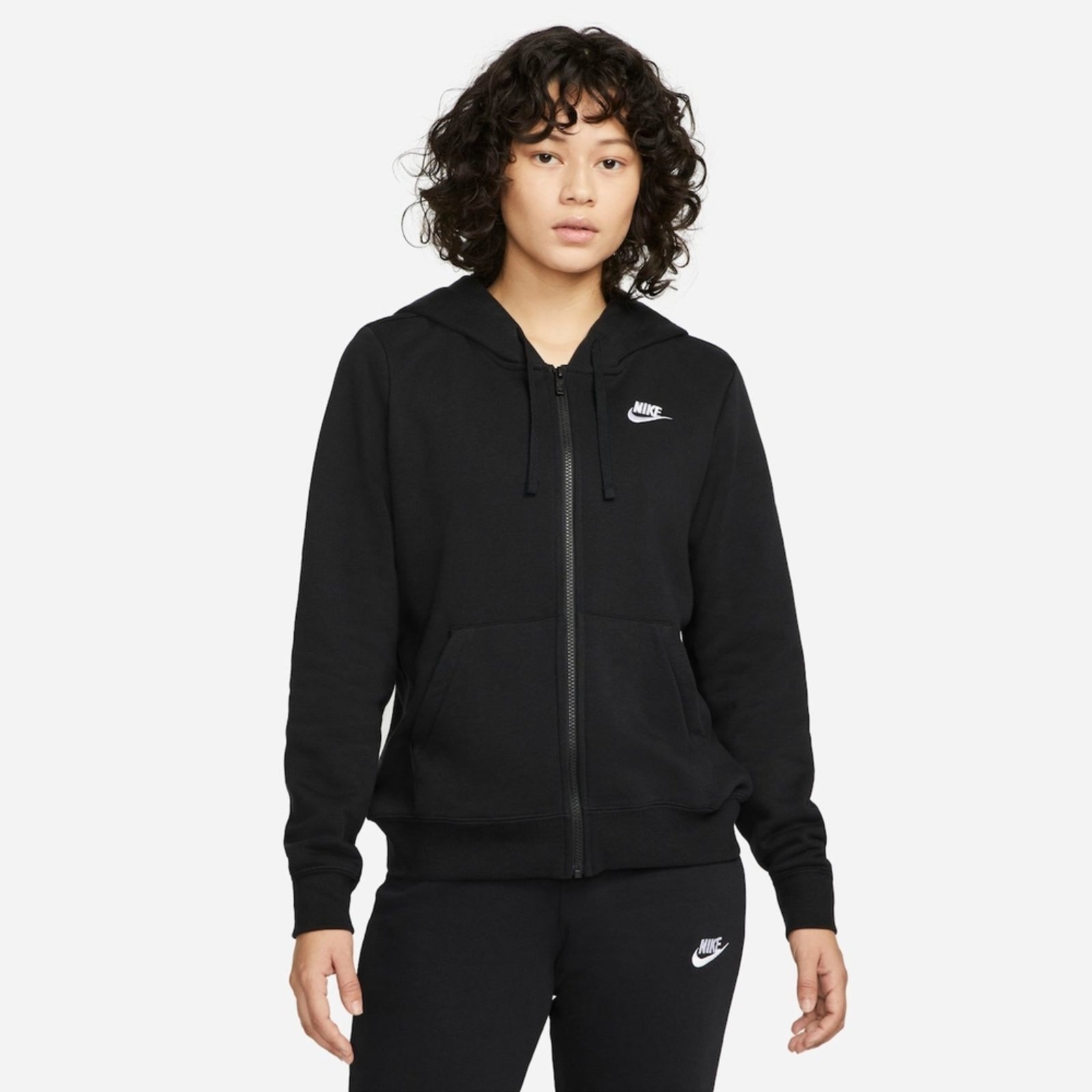 Jaqueta Nike Sportswear Club Fleece Feminina - Compre Agora