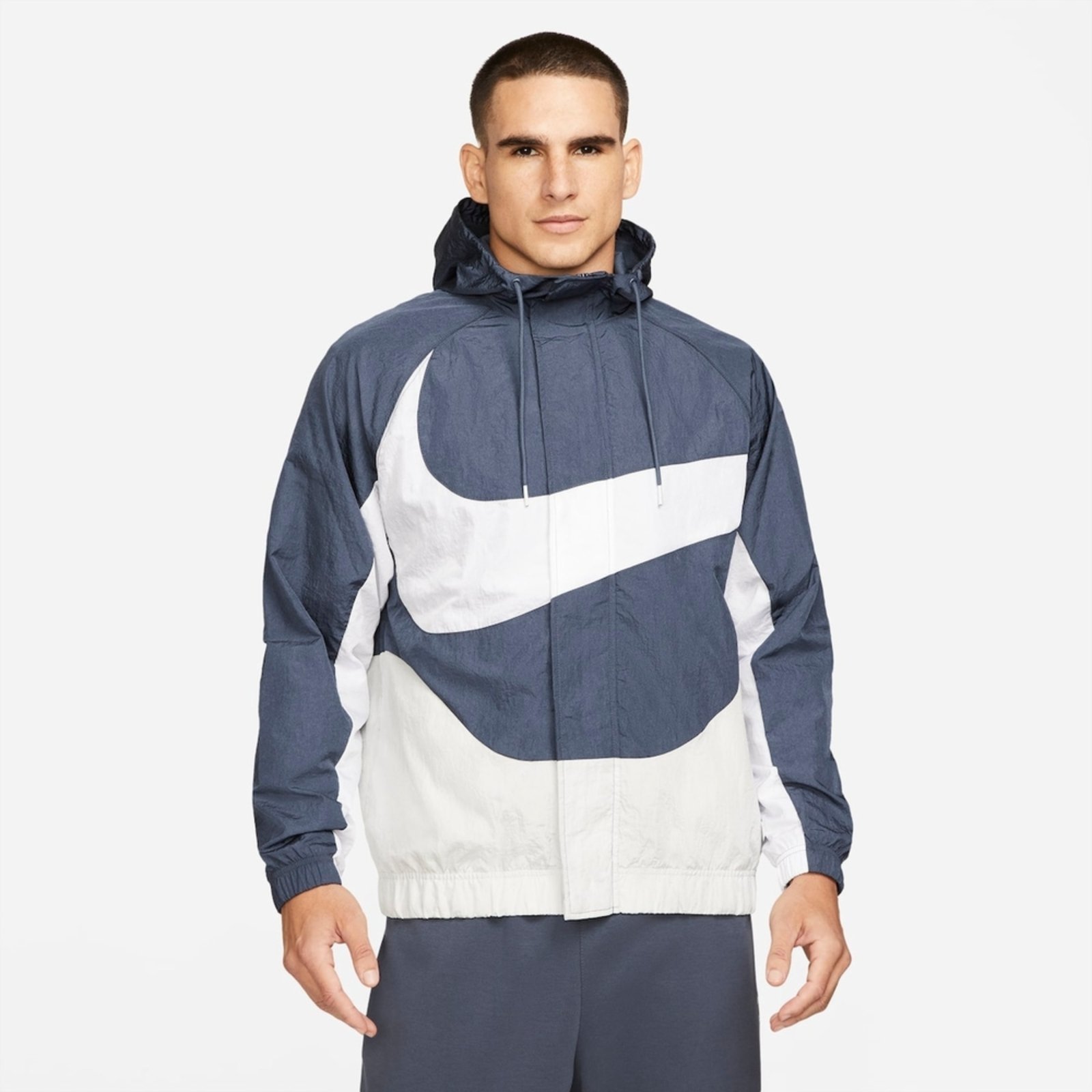 Jaqueta Nike Sportswear Swoosh Azul - Compre Agora