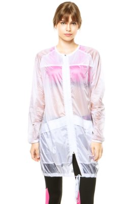 jaqueta transparente adidas