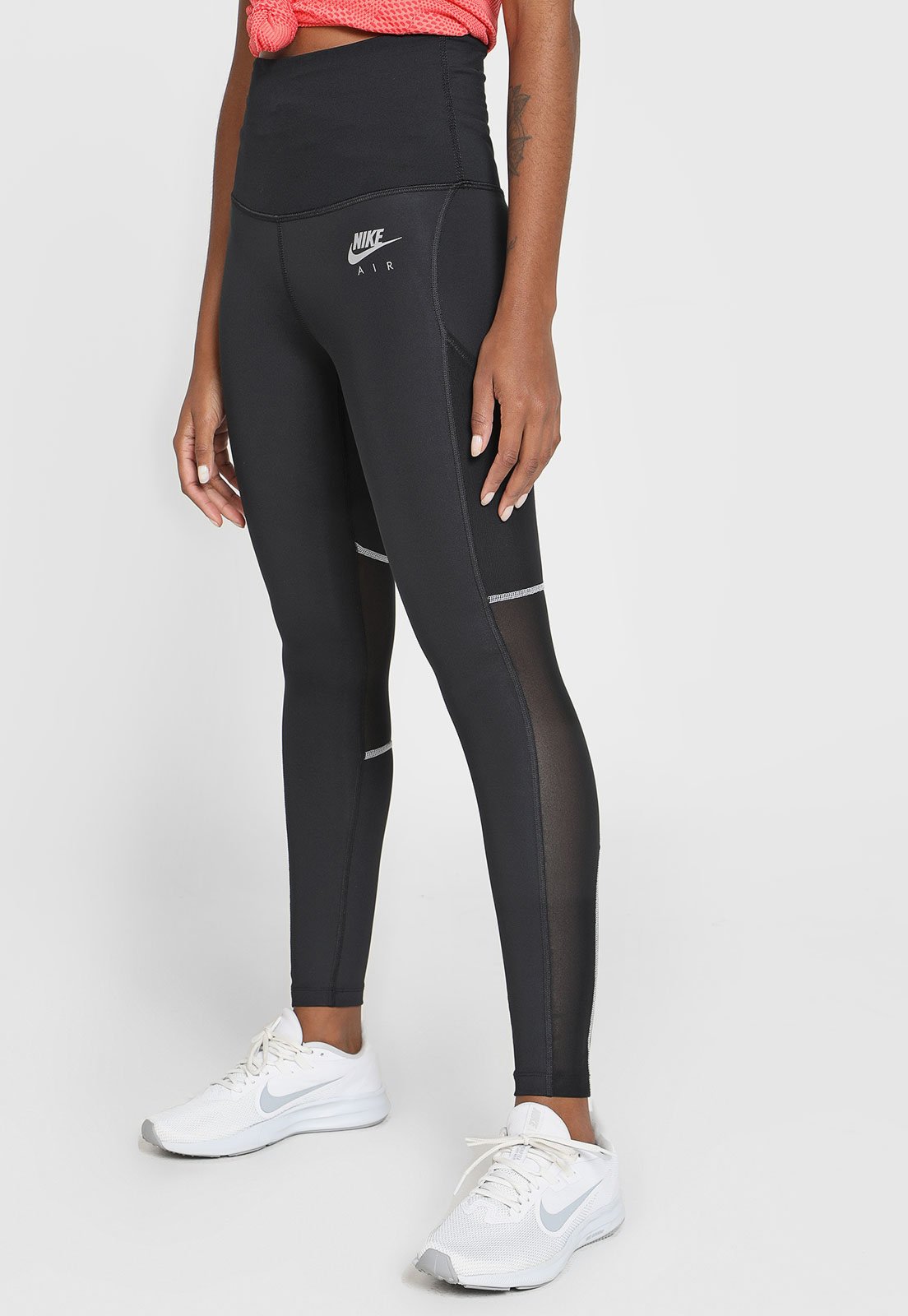 Calça Nike Legging W Df Hr 7/8 Tight Preta/Cinza – Lojas Beto Sports