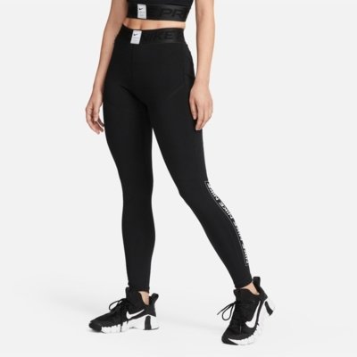 Calça Nike PRO Dri-Fit Mid-Rise Full-Lenght Graphic Feminina - Produtos